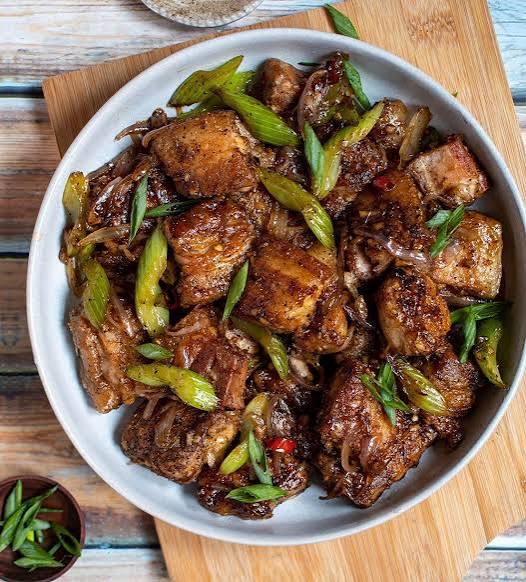 Black Pepper Curry Pork