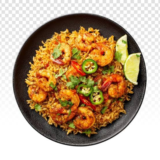 Nasi Goreng - Fried Tiger Prawns & Egg
