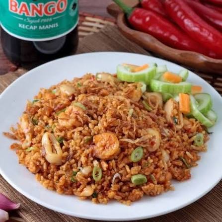 Nasi Goreng - Seafood Mix & Fried Egg